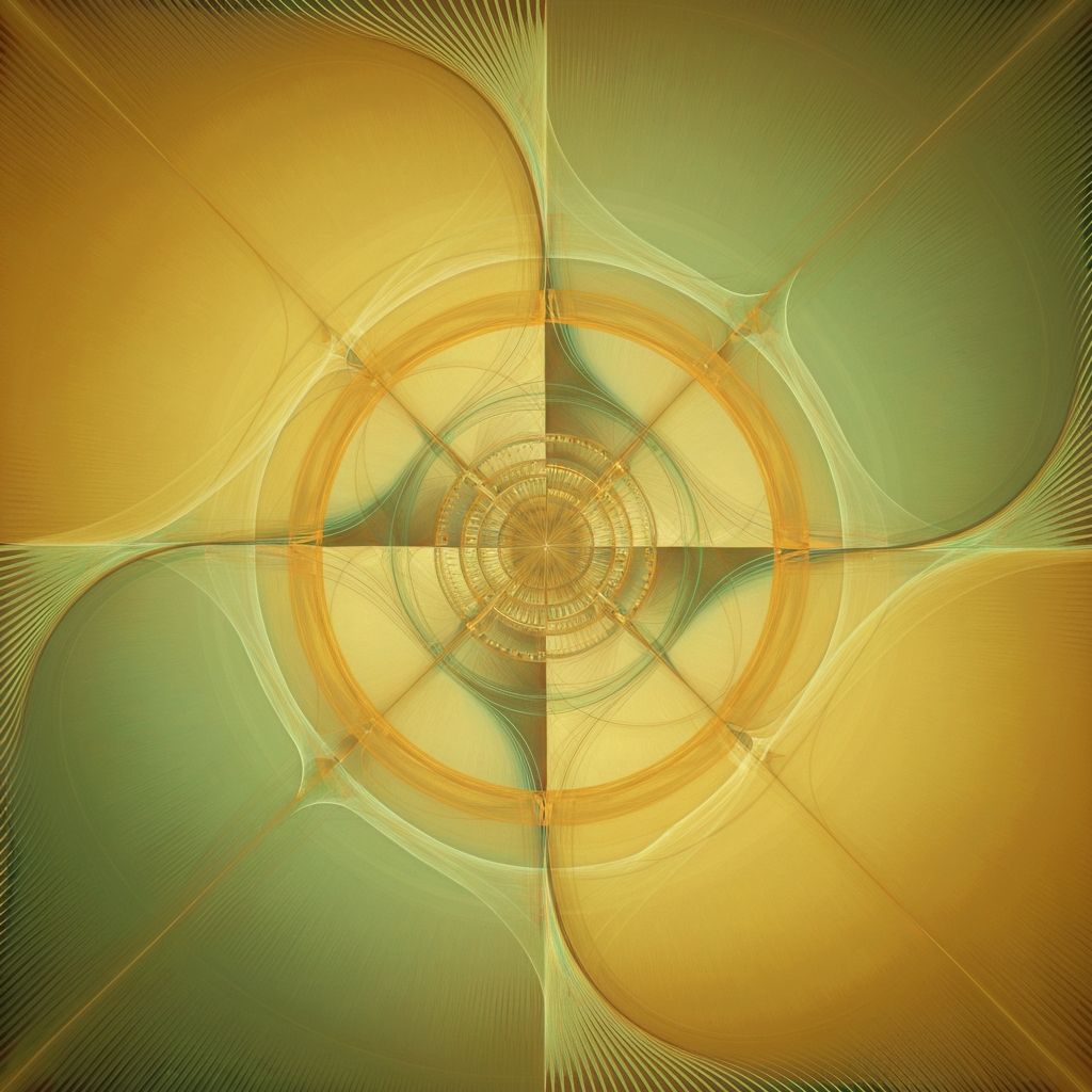 Abstract representation of energy and vitality